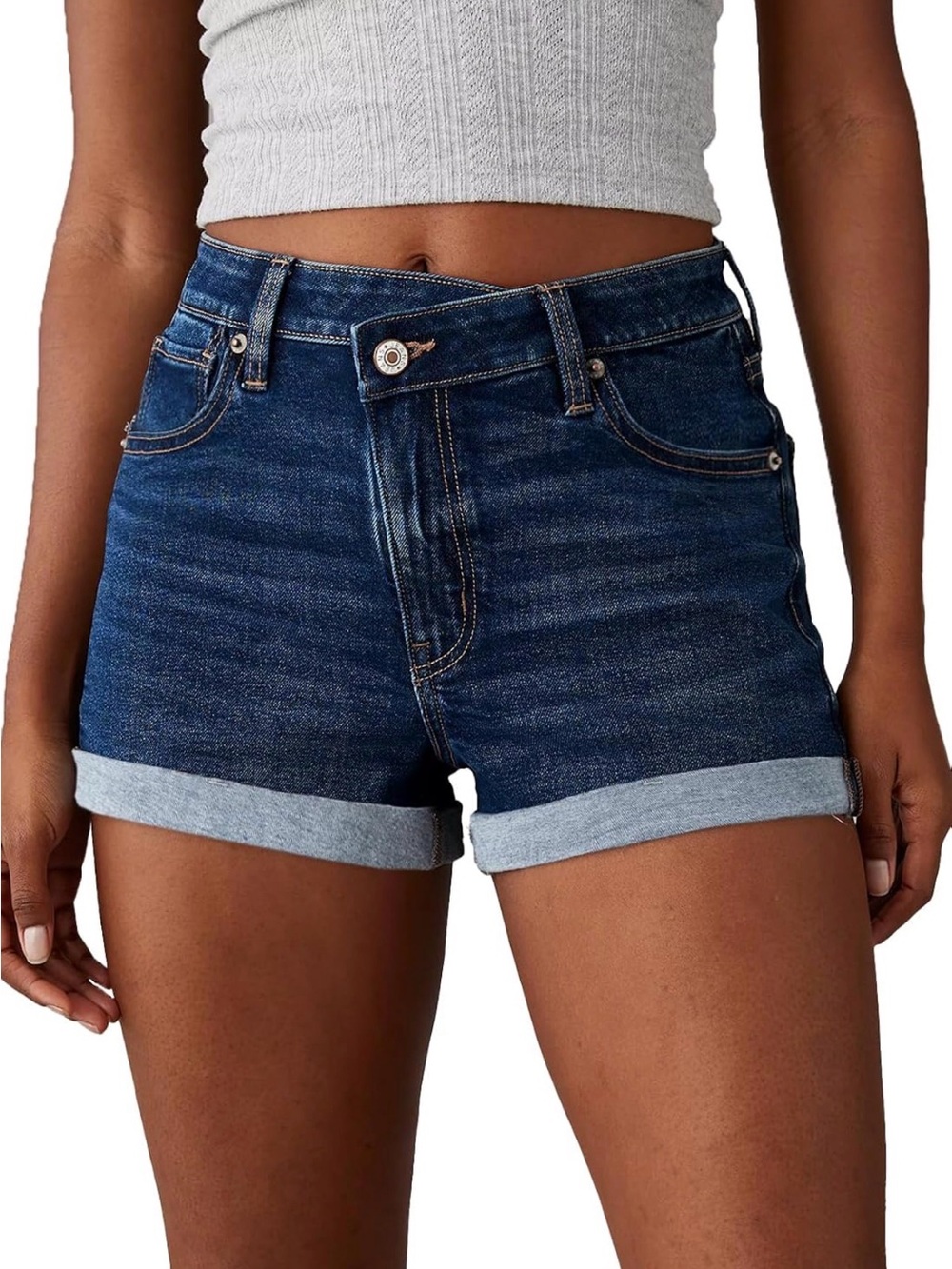 High Waisted Jean Shorts